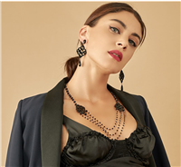 Halskette Rosso Prezioso Dame Mistery in Bronze Quarzo idrotermale 20264WOB - 20264WOB